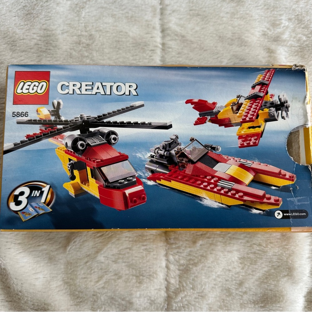 Lego Creator 3-in-1 Rotor Rescue Set #5866 - Picture 2 of 2
